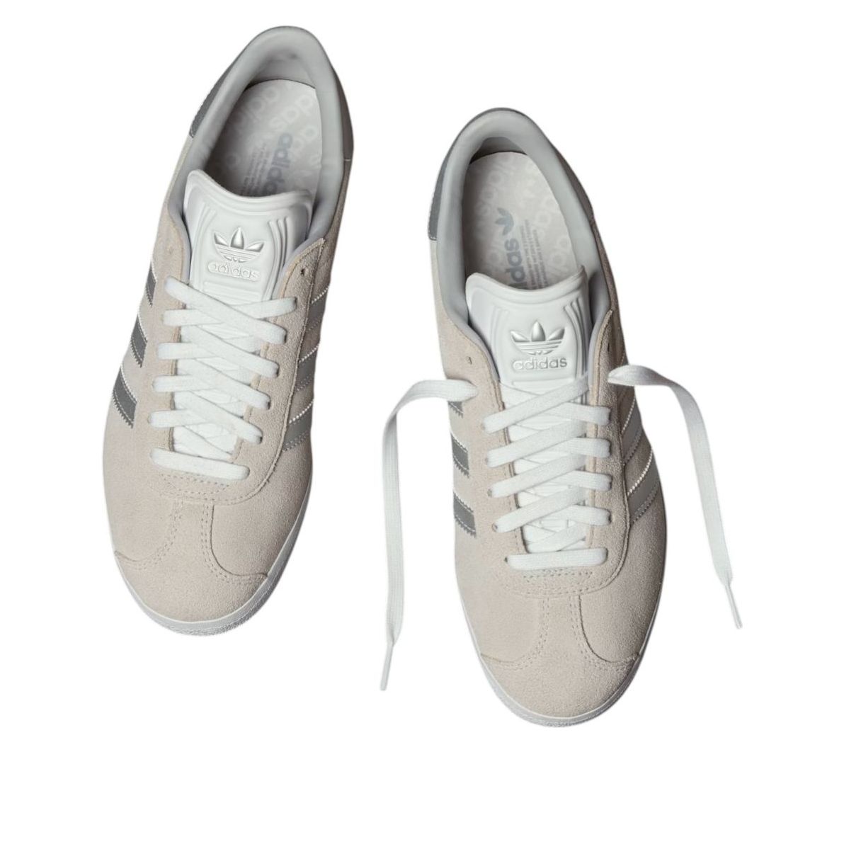 Кроссовки (WMNS) adidas Gazelle Spikeless Golf 'Crystal White Silver Metallic' — фото 4