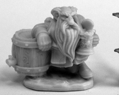 

Миниатюра Reaper Dark Heaven Bones: Dwarven Brewer