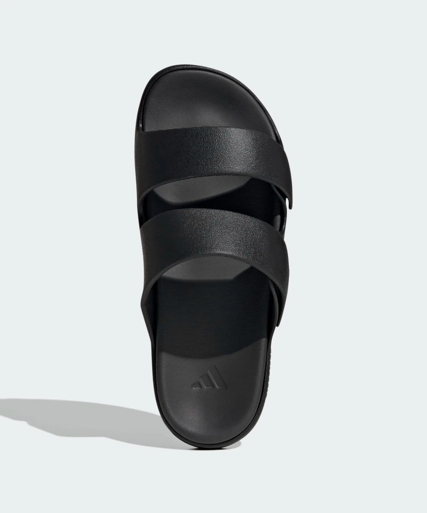 Унисекс сандалии adidas с липучкой чёрные — фото 2