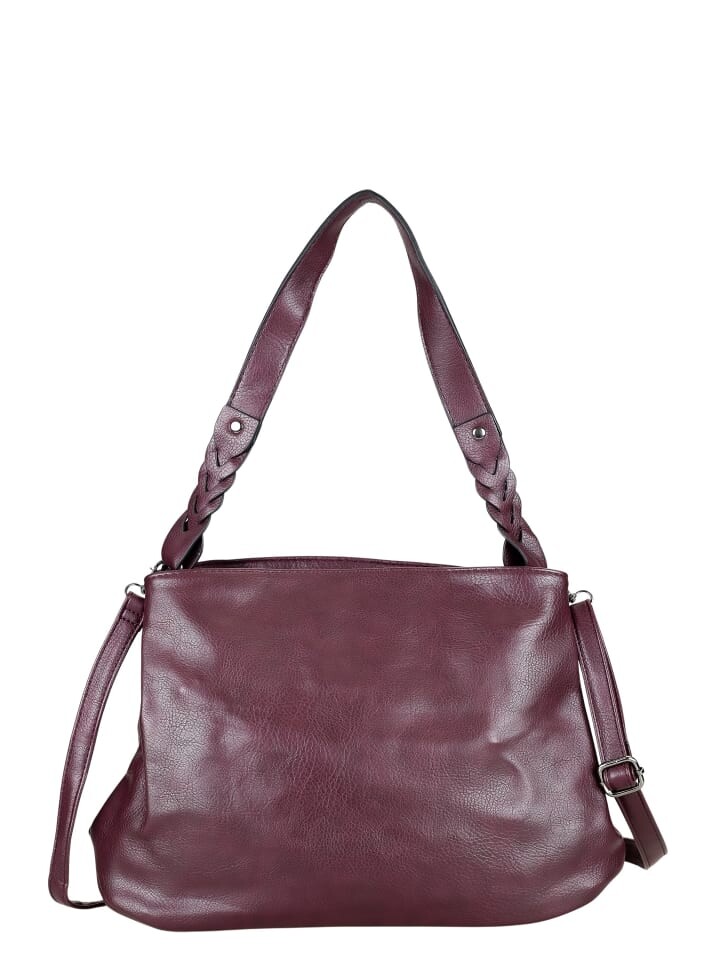 

Наплечная сумка TONI&FRIENDS Schultertasche Flecht Zauber, бордо