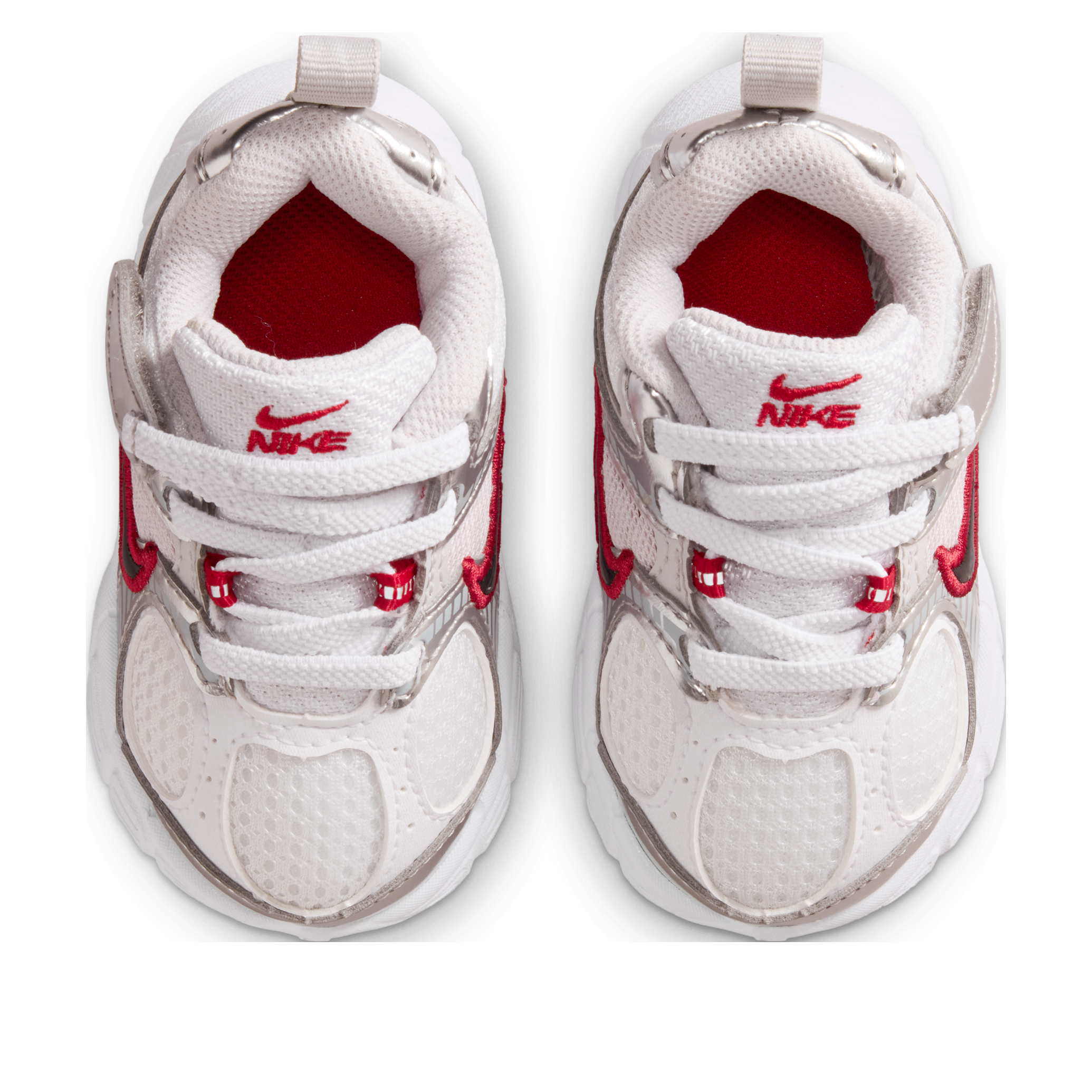 (TD) Nike V5 RNR 'White Gym Red Vast Grey' — фото 2