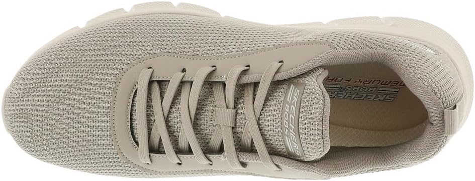 Мужские кроссовки Skechers Bobs B Flex - Cool Edge, Taupe — фото 3