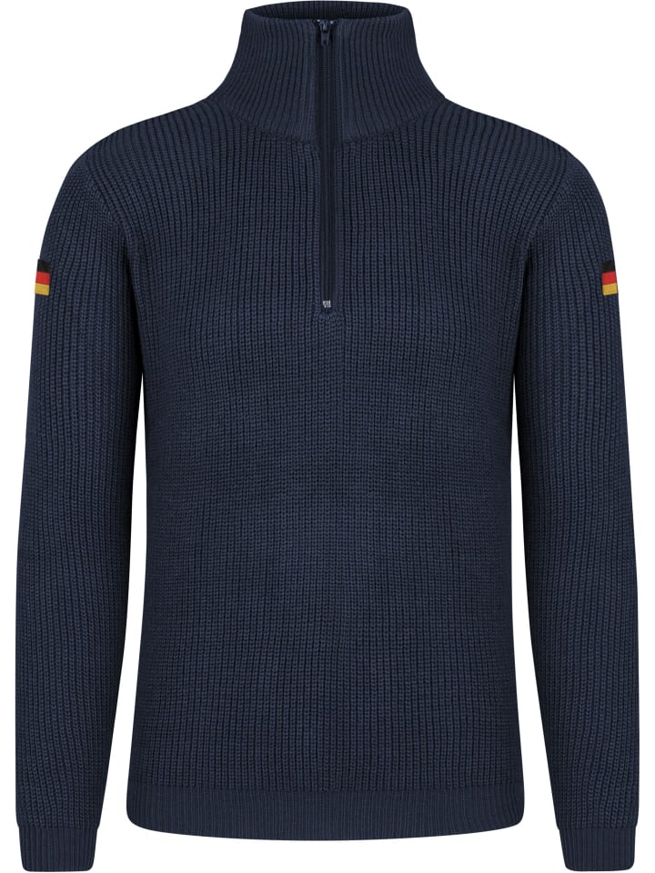 

Мужской свитер Troyer Höntrup темно-синего цвета Normani Outdoor Sports