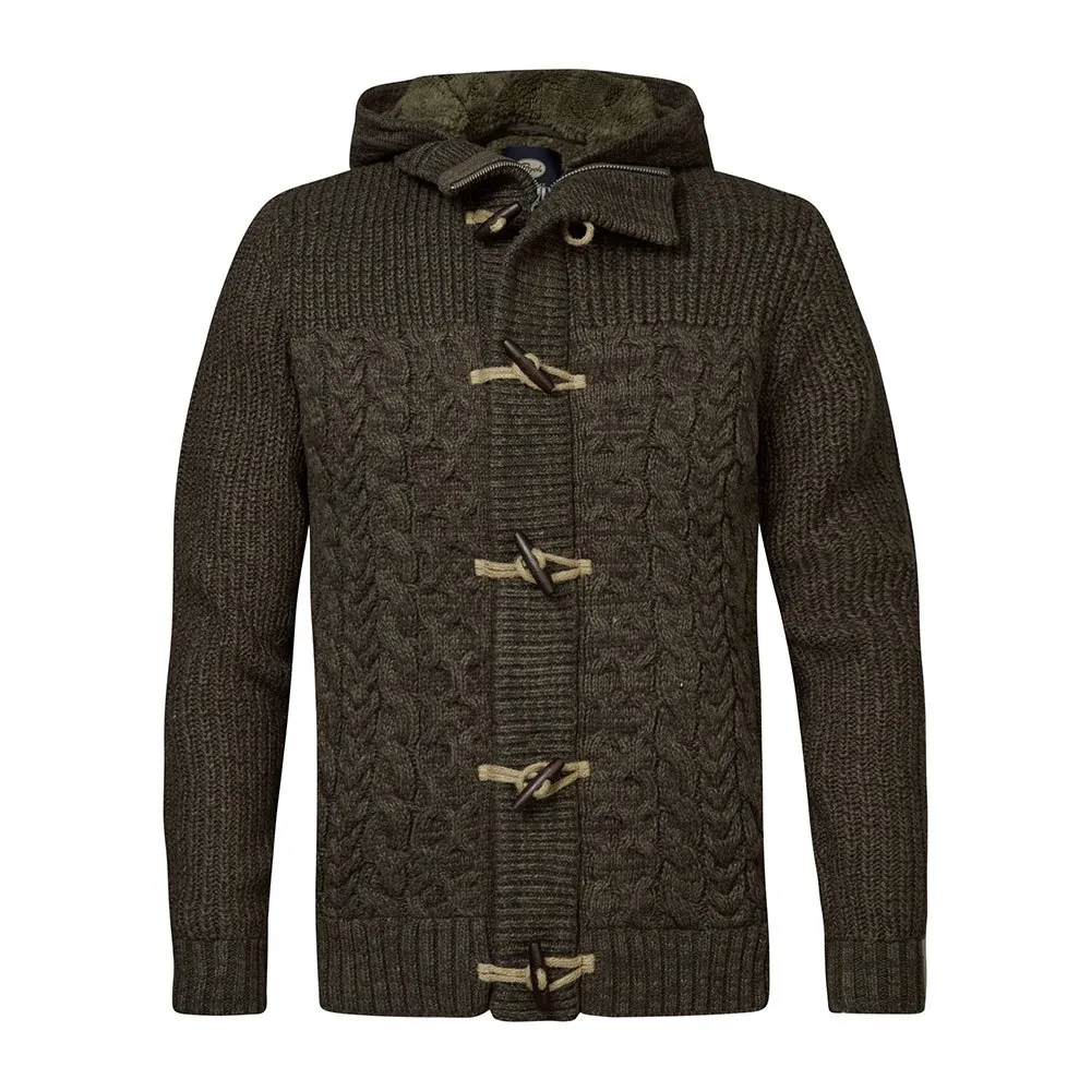 

Свитер Petrol Industries M-3040-KWH262 cardigan, зеленый
