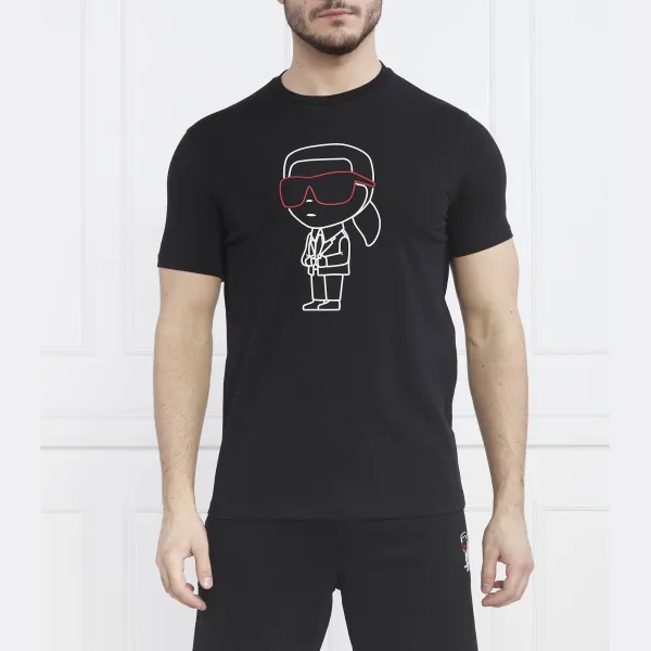 

Футболка стандартного кроя Karl Lagerfeld, черный