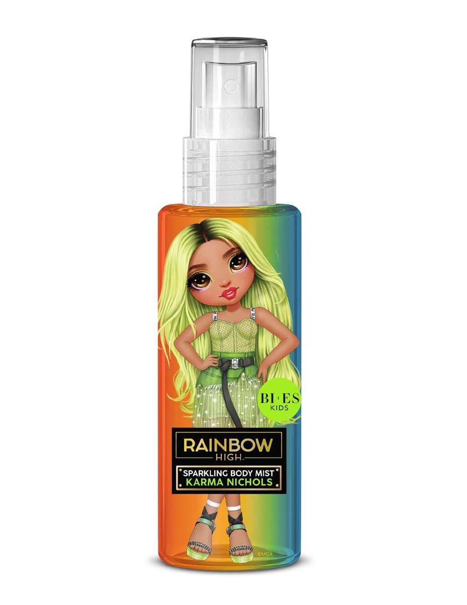 

BI-ES Kids Осветляющий спрей для тела для детей Rainbow High - Karma Nichols 240мл Inna