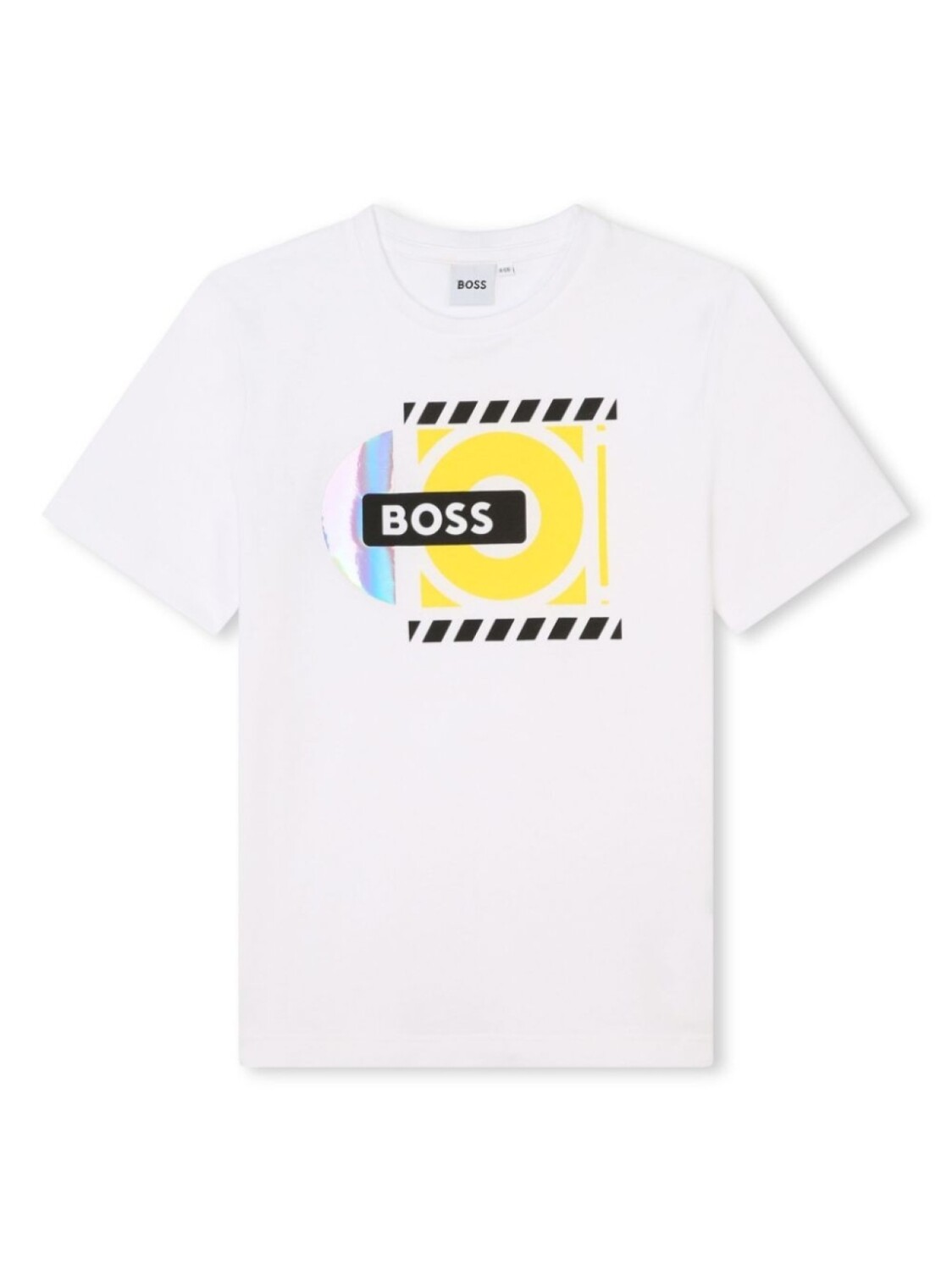 

Футболка с логотипом BOSS Kidswear, белый