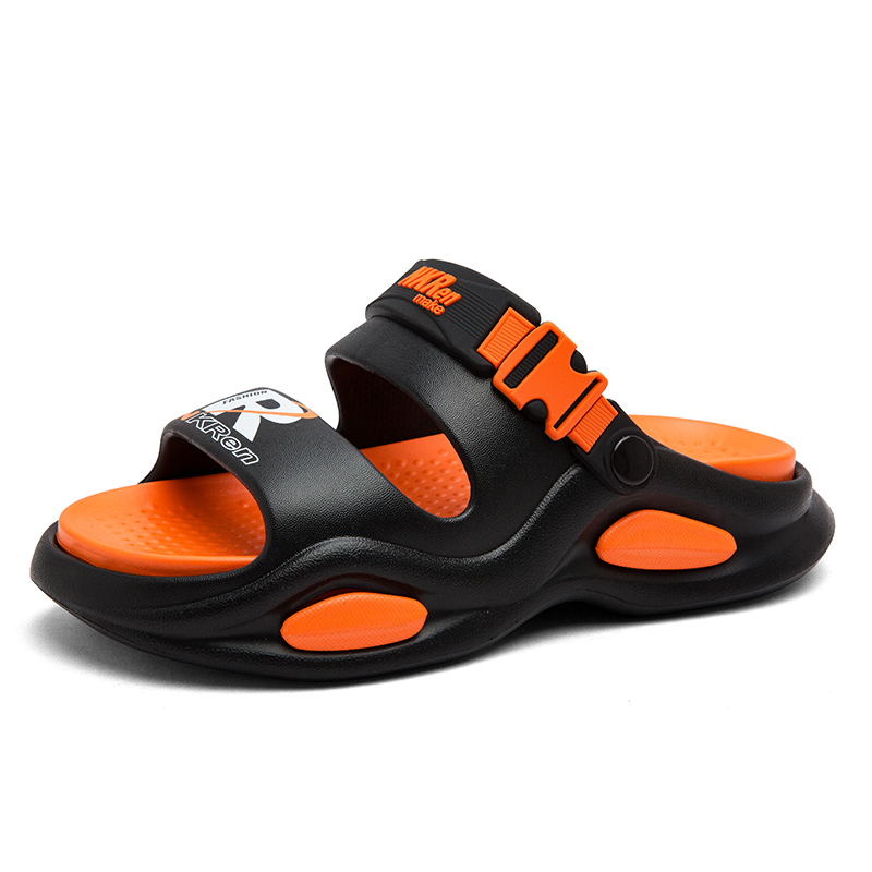 

CariteSport Пляжные сандалии мужские черно-оранжевые, цвет Black Orange