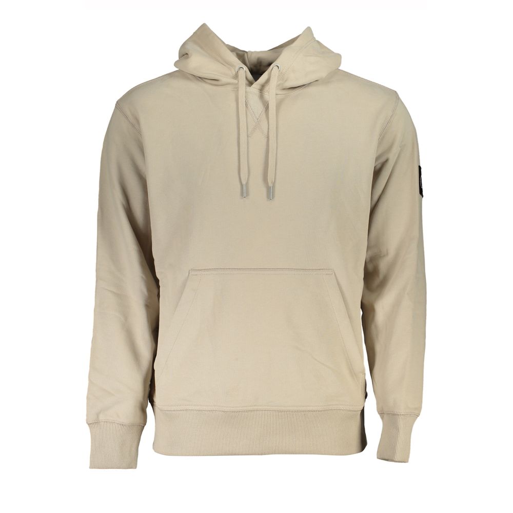 

Бежевый хлопковый свитер Calvin Klein, Beige