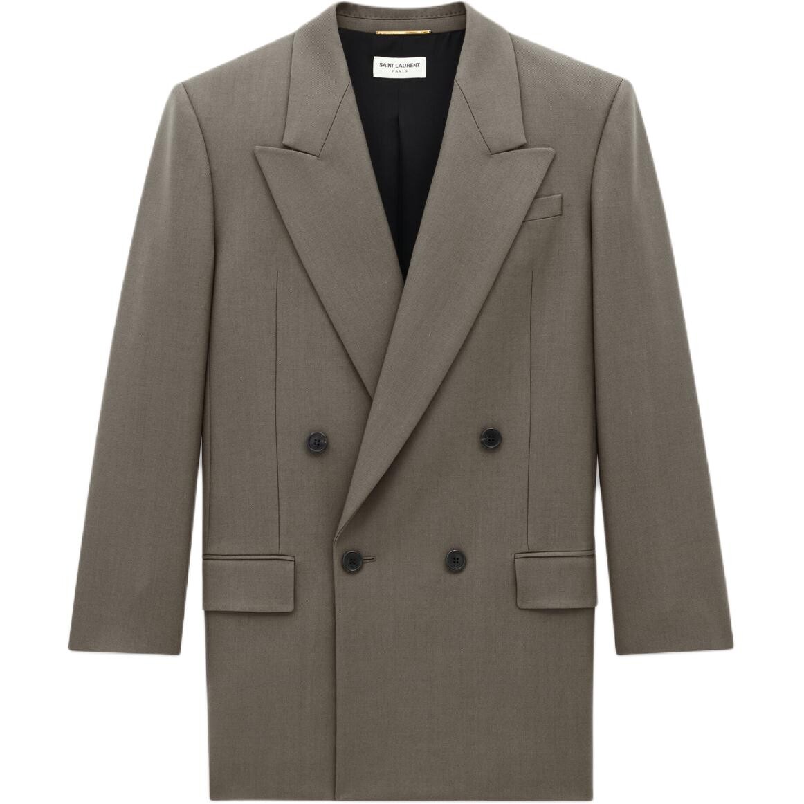 

Деловой костюм женский глиняного цвета Saint Laurent