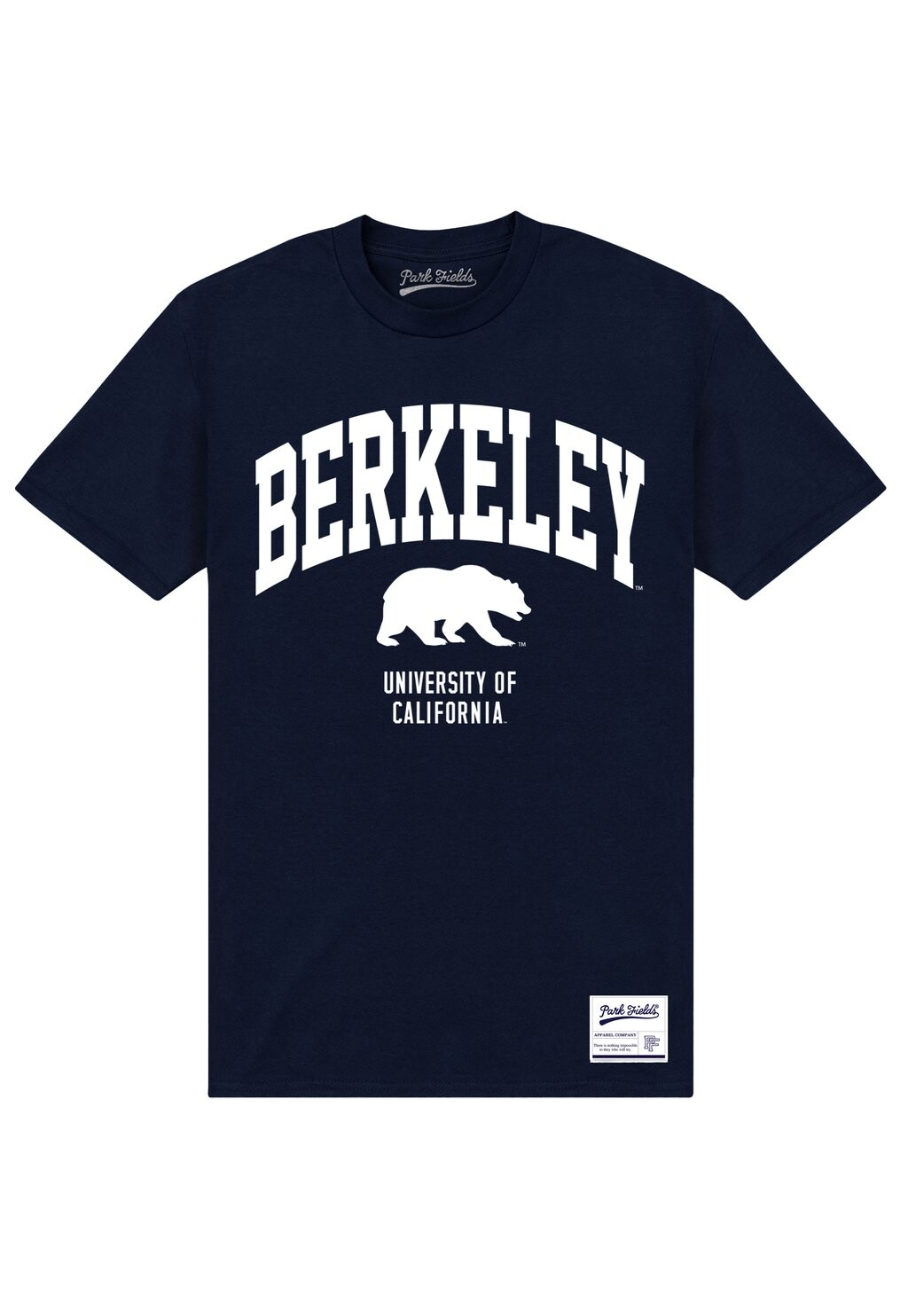 

Футболка с принтом BERKELEY UNIVERSITY BEAR Henry Tiger, темно-синий