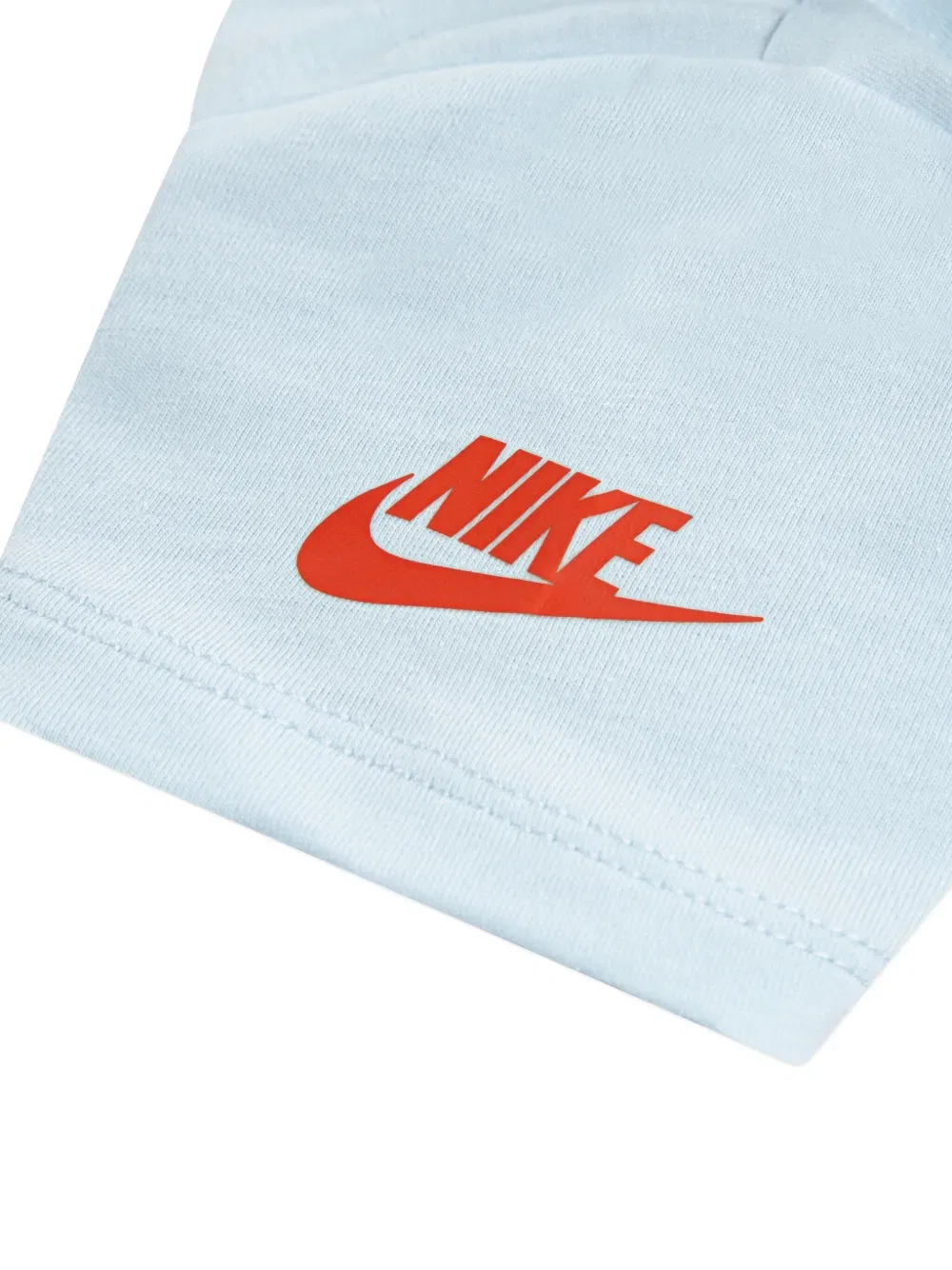 Комплект спортивных шорт с логотипом Nike Kids, синий — фото 3