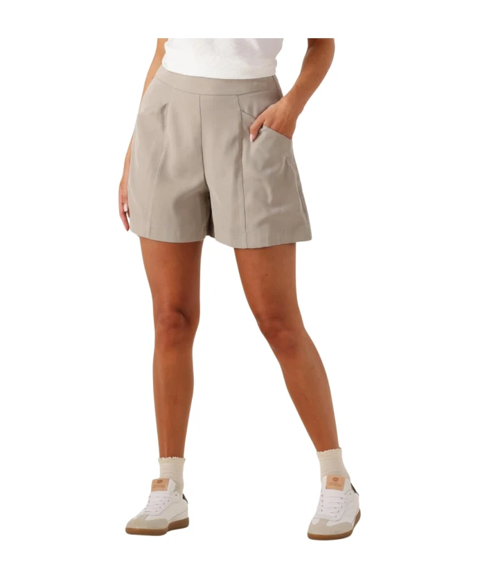 

Стильные короткие шорты в одном цвете Access Fashion, бежевый