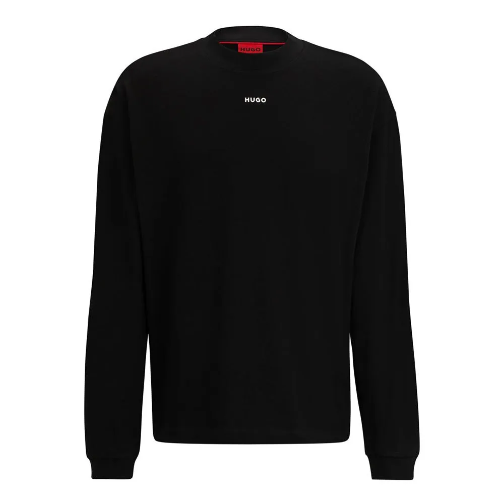 

Футболка HUGO Daposo 10248326 Long sleeve, черный