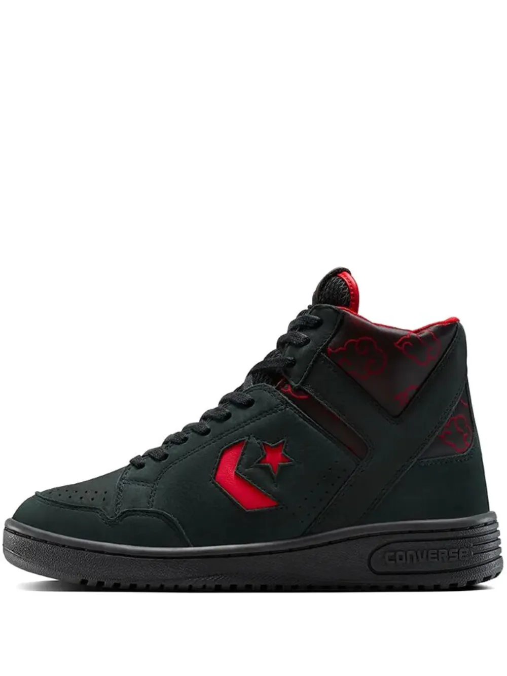 

Кроссовки с облачным принтом в виде звезд Converse, черный
