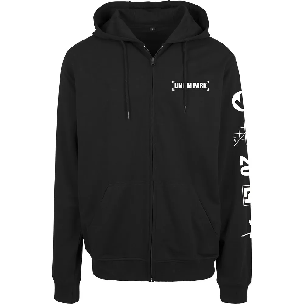 

Толстовка Urban Classics Linkin Park Anniversary Logo Zip, черный