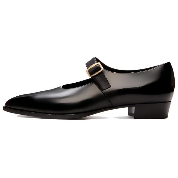 BALLY Туфли Мэри Джейн на массивном каблуке Glendale, женские, черные