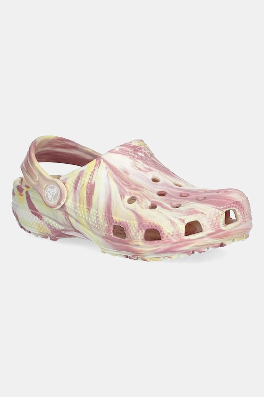 

Классические светящиеся мраморные шлепанцы CLOG KIDS Crocs, розовый