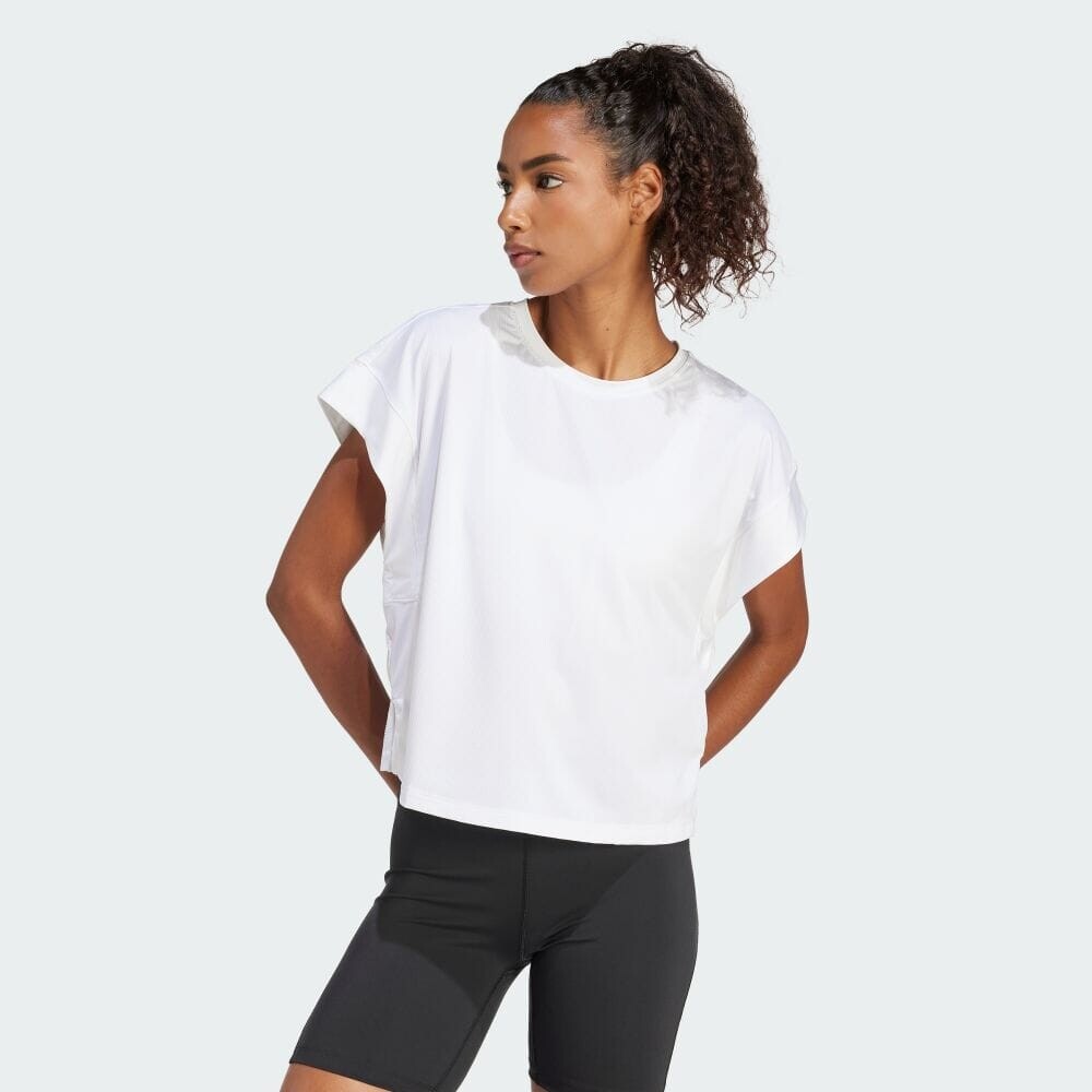 

Футболка Adidas Studio T-shirt, цвет White/Grey Two