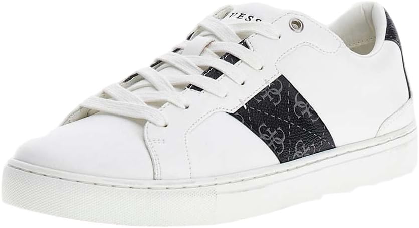 

Мужские кроссовки GUESS Todi бело-черные U25GU02 FMTTOGELL12