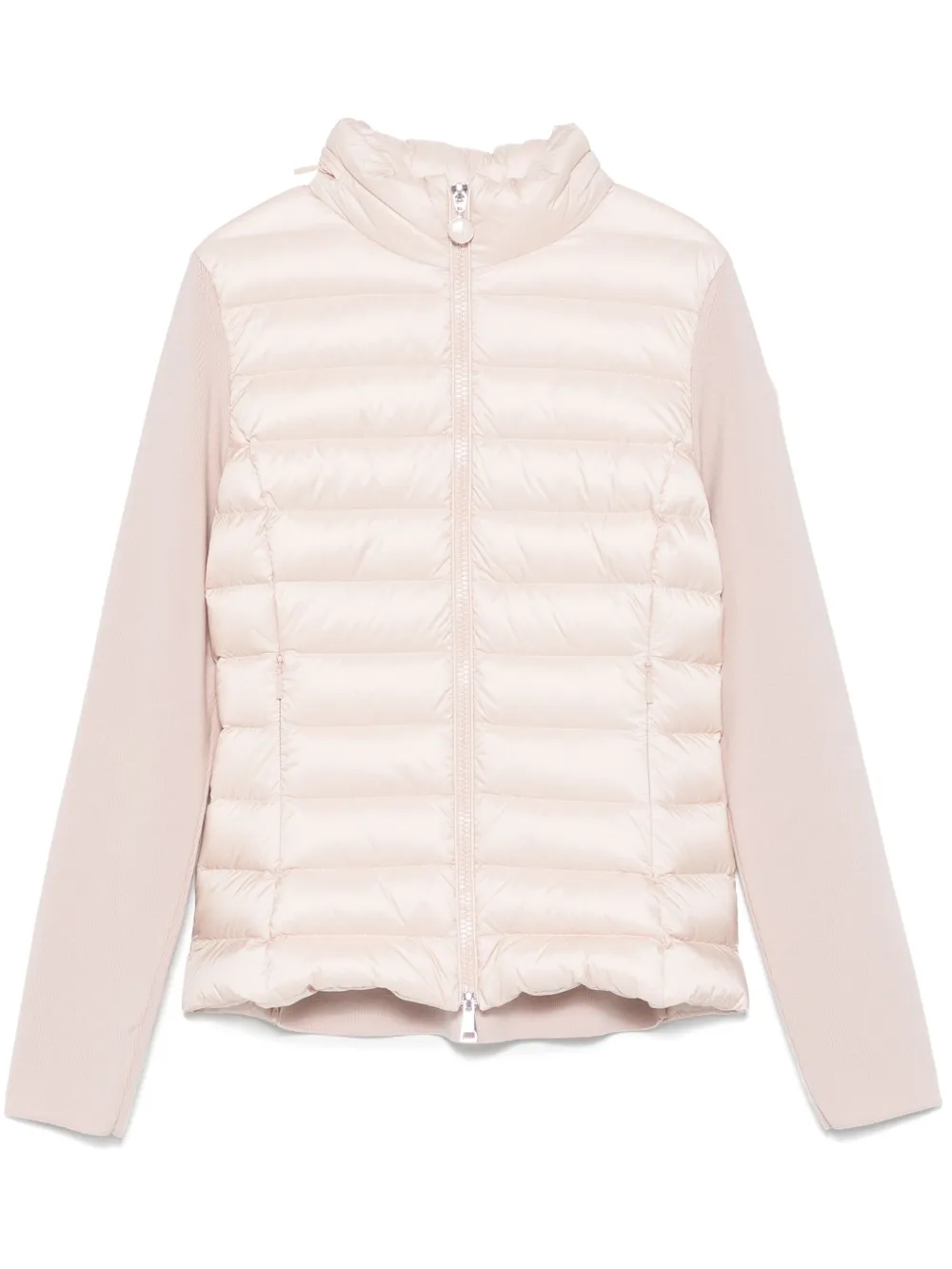 

Пуховик на молнии MONCLER, розовый
