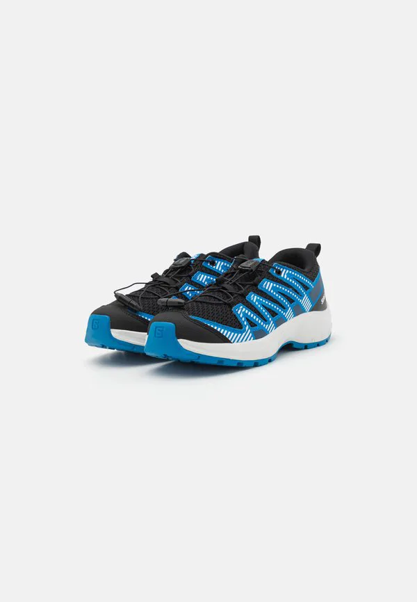 Унисекс походные ботинки xa pro v8 Salomon, Black/White/French Blue — фото 2