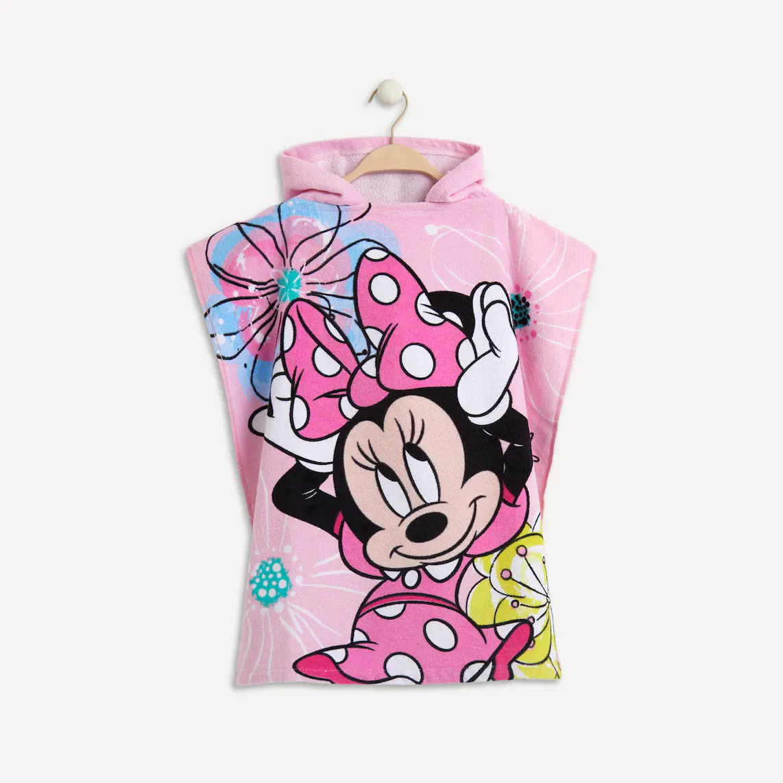 

Детское пляжное пончо Minnie 184 Disney, розовый