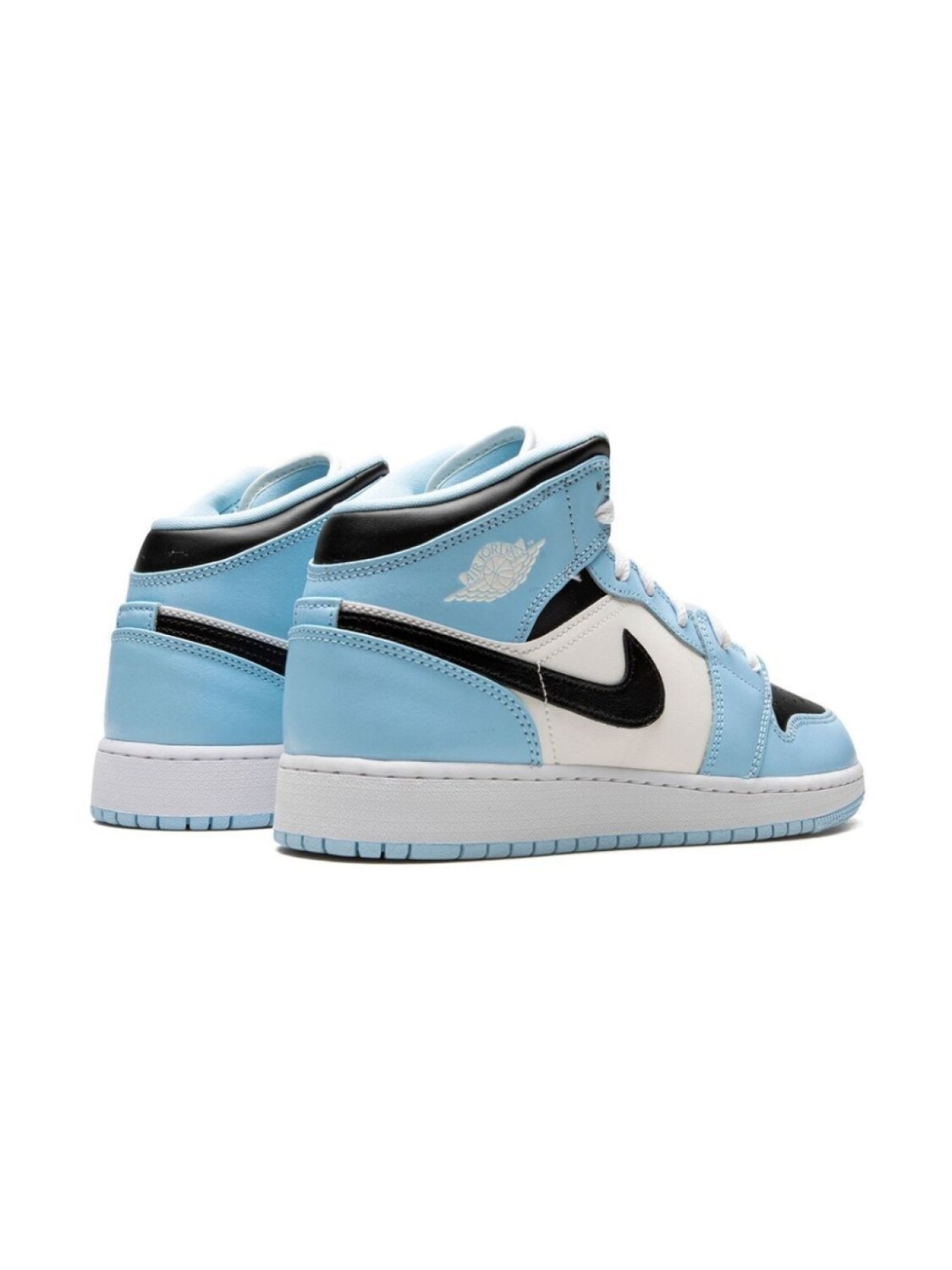 Jordan кроссовки Air Jordan 1 Mid Ice Blue, синий — фото 3