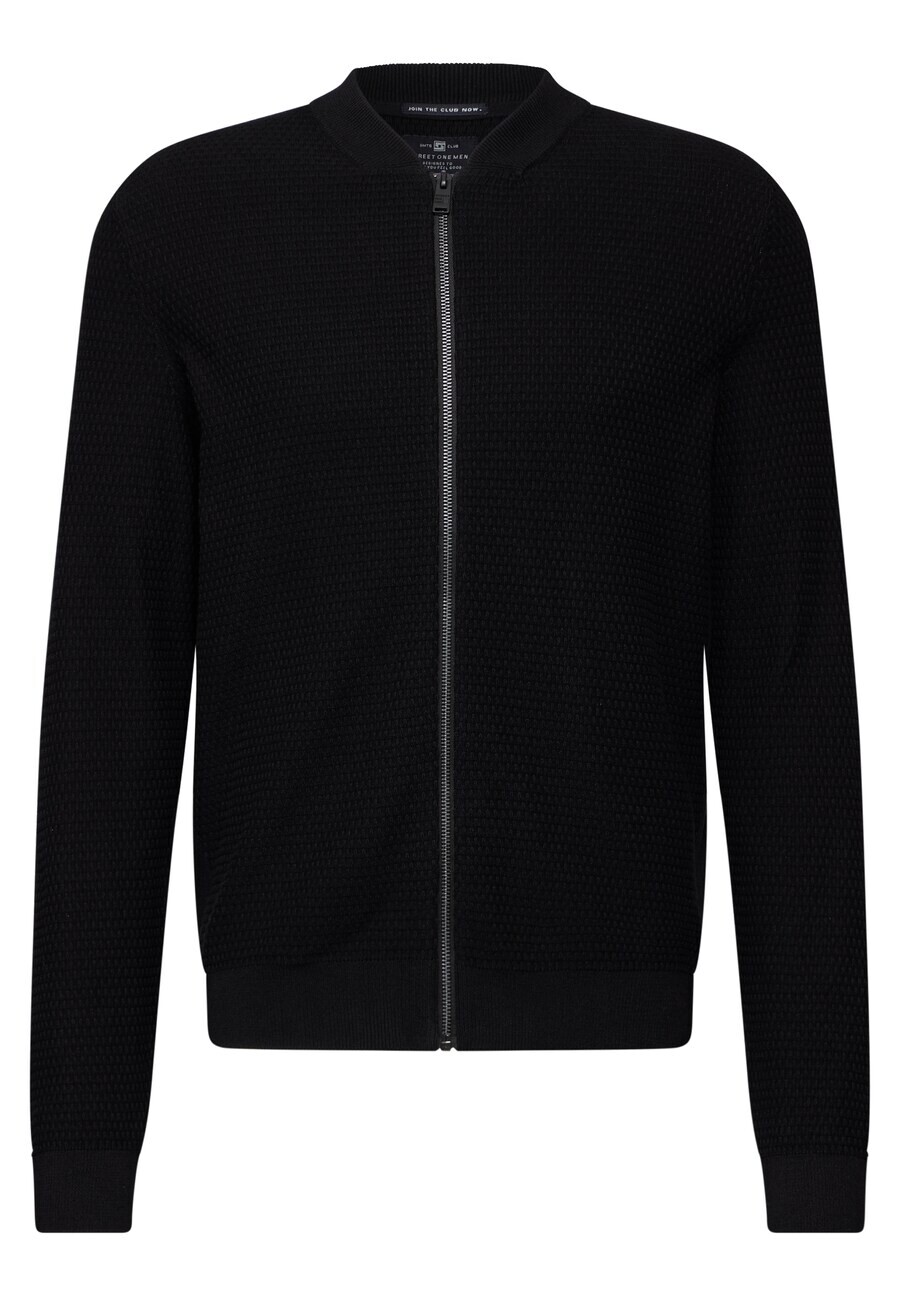 

Вязаный кардиган Street One MEN Knit Cardigan, черный