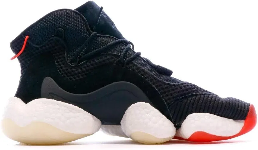 Мужские баскетбольные кроссовки Adidas Crazy Byw Lvl I, Black Negbás Ftwbla Rojbri 000 — фото 2