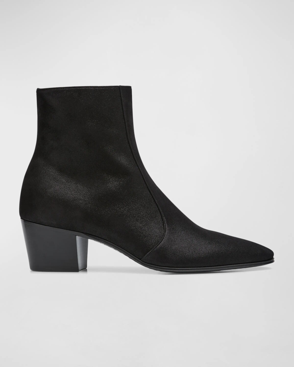 

Мужские ботильоны Vassili 60 на молнии Saint Laurent, цвет Black, Черный, Мужские ботильоны Vassili 60 на молнии Saint Laurent, цвет Black