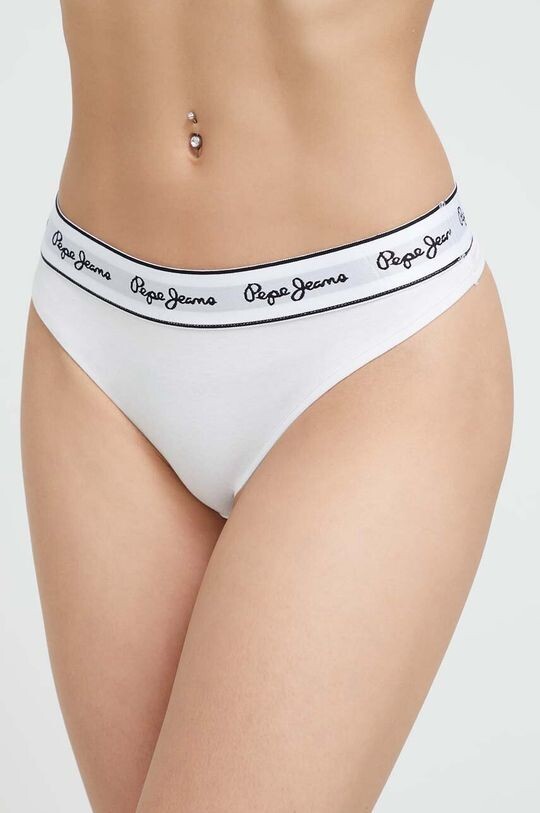 

Стринги Pepe Jeans, белый