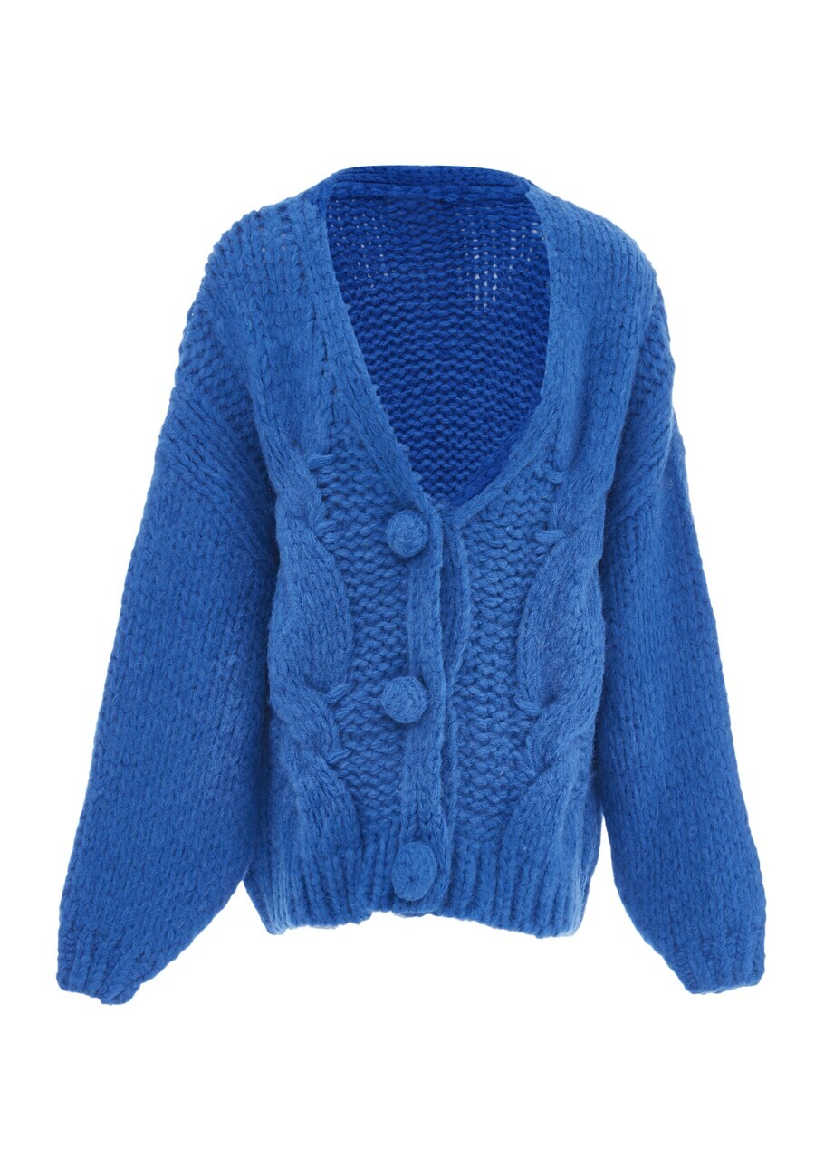 

Вязаный кардиган ebeeza Knit Cardigan, коабльтовый синий