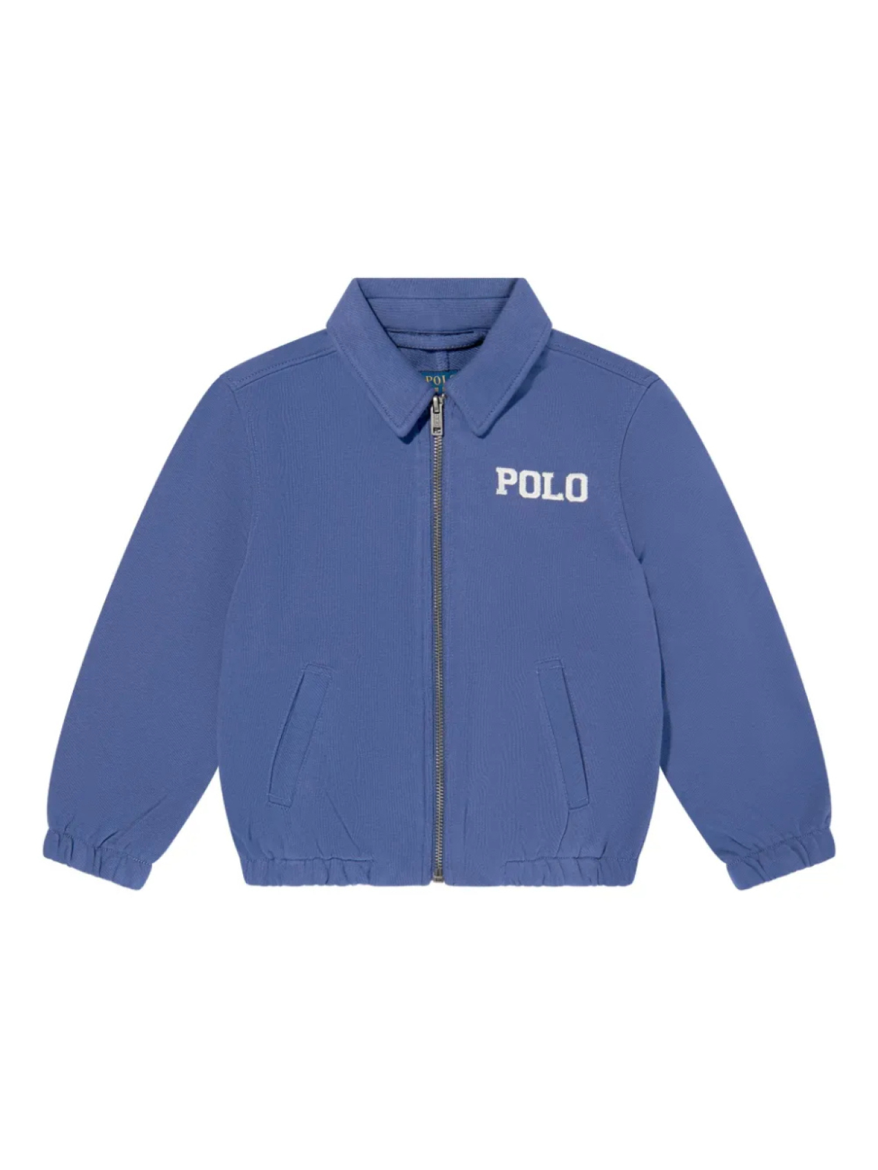 

POLO RALPH LAUREN KIDS куртка с вышитым логотипом, синий