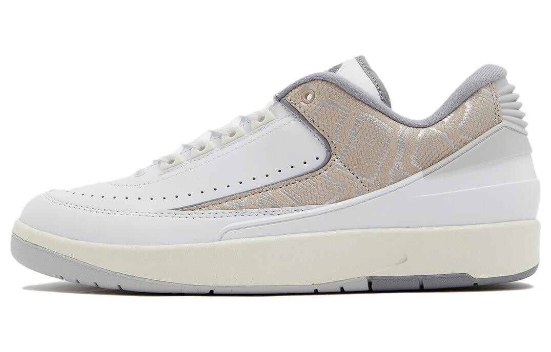 

2 Retro Low 'Python', кроссовки женские Jordan, белый/коричневый