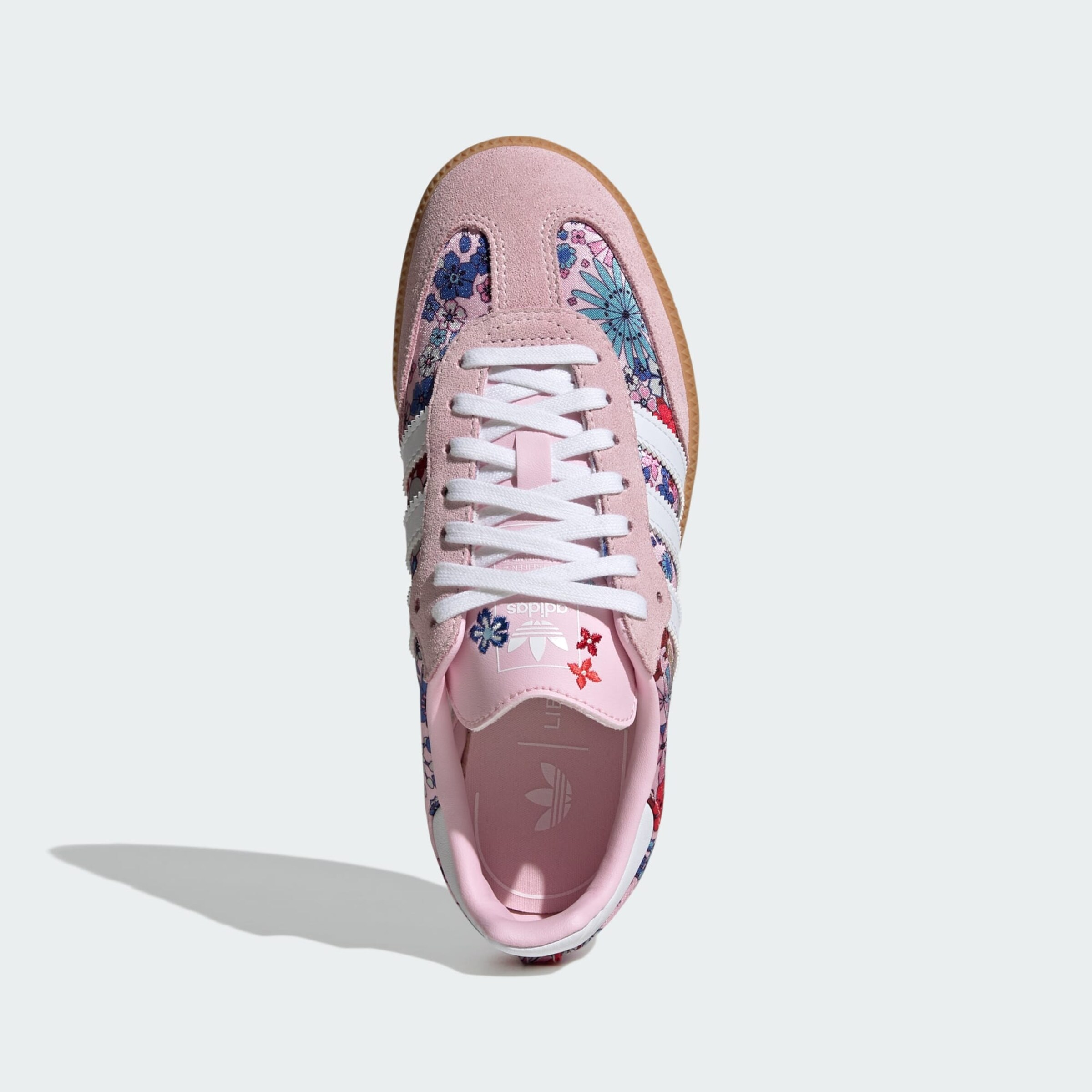 Кроссовки 'Adidas Originals x Liberty London Samba OG' в цвете Rose — фото 3