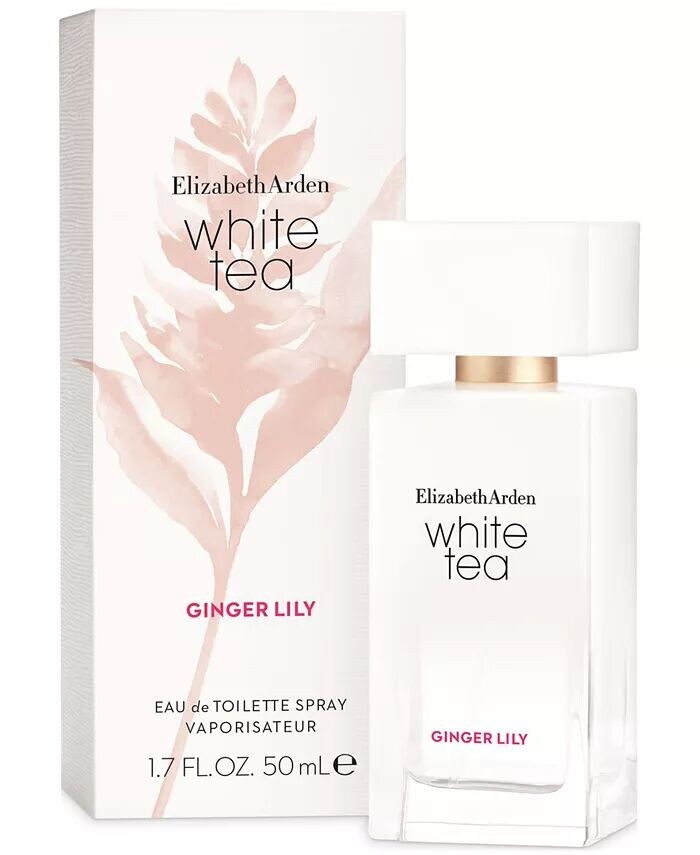 

Туалетная вода-спрей White Tea Ginger Lily, 1,7 унции Elizabeth Arden