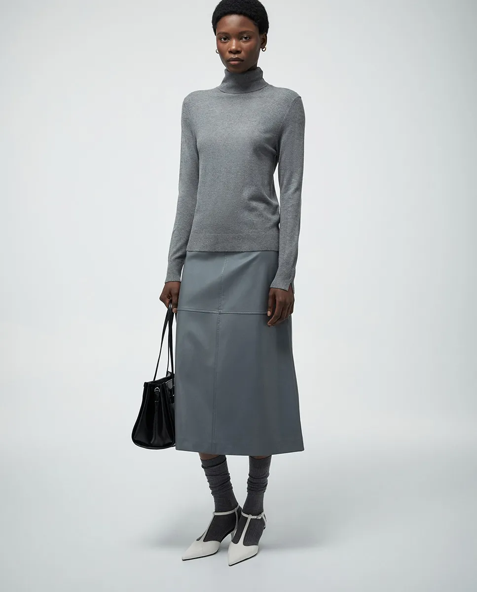 

Свитер с высоким воротником Sfera, серый