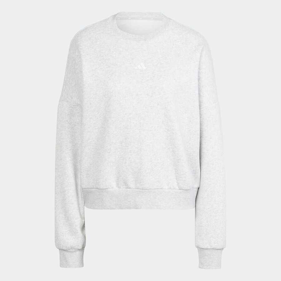 Свитер с капюшоном на молнии ADIDAS SPORTSWEAR Athletic Sweatshirt, пятнистый серый — фото 2