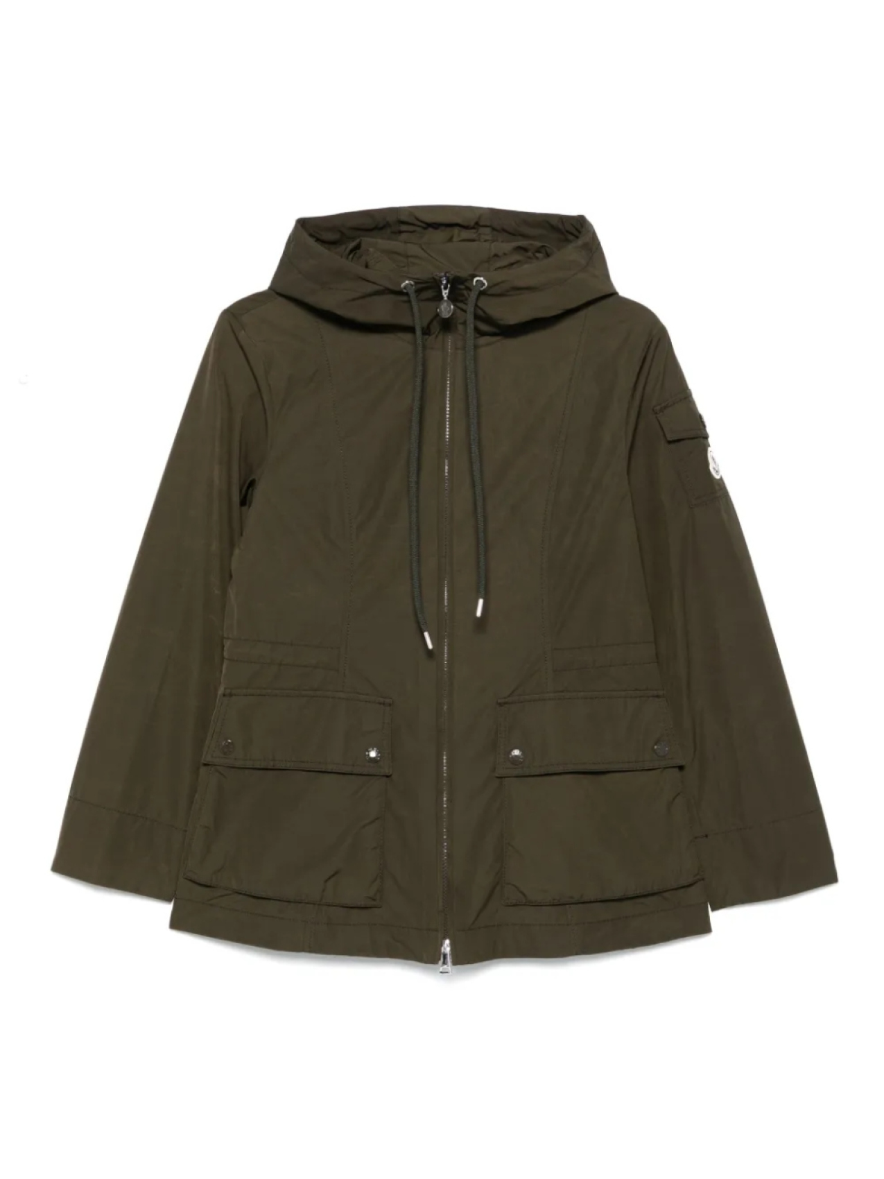 

Moncler парка Leando, зеленый