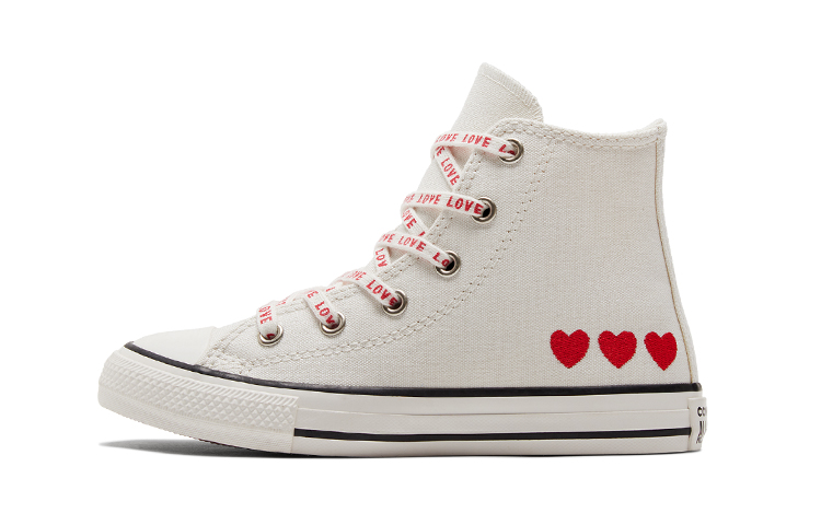 

Кеды Converse Chuck Taylor All Star High GS 'Embroidered Hearts'