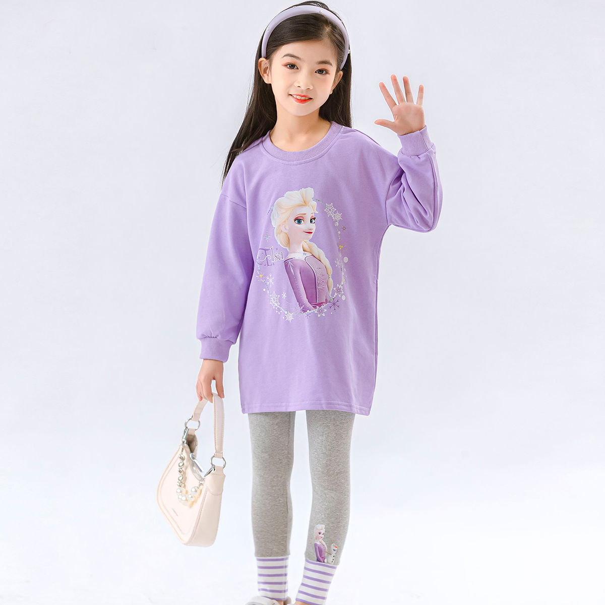 Disney Повседневная спортивная одежда Purple для детей 3-7 лет — фото 3