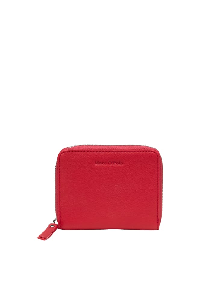 

Marc O'Polo Средний кошелек на молнии, блестящего красного цвета