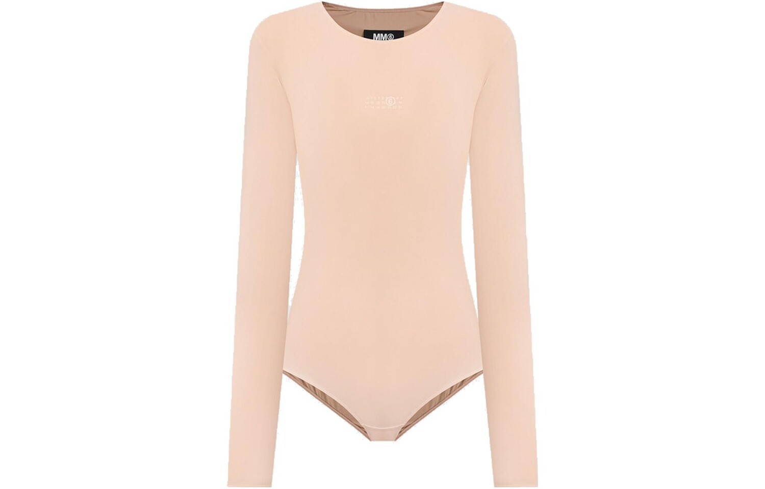 

Боди женское Mm6 Maison Margiela, бежевый