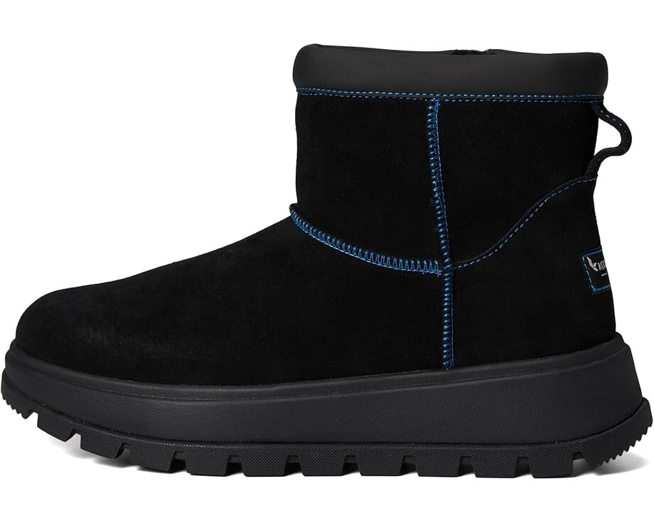 Ботинки женские UGG Koolaburra Koola зимние на плоской подошве, черный — фото 4