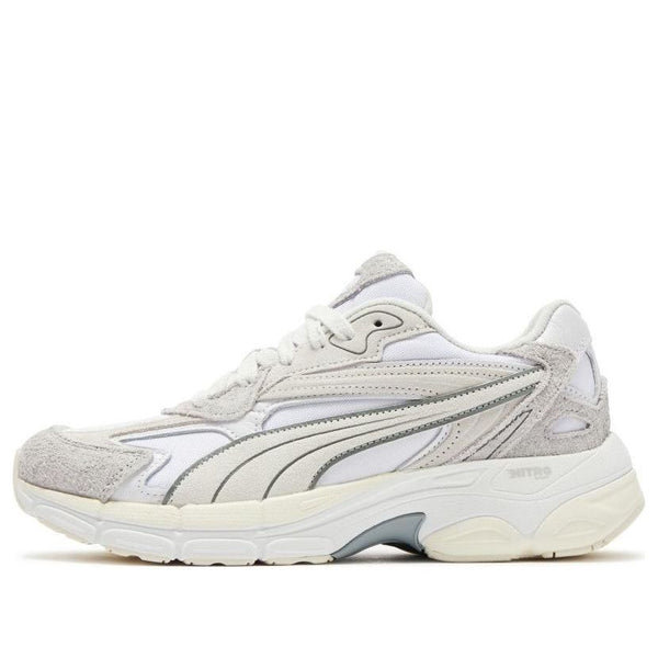 

Кроссовки teveris nitro worn out 'grey cream white' Puma, белый