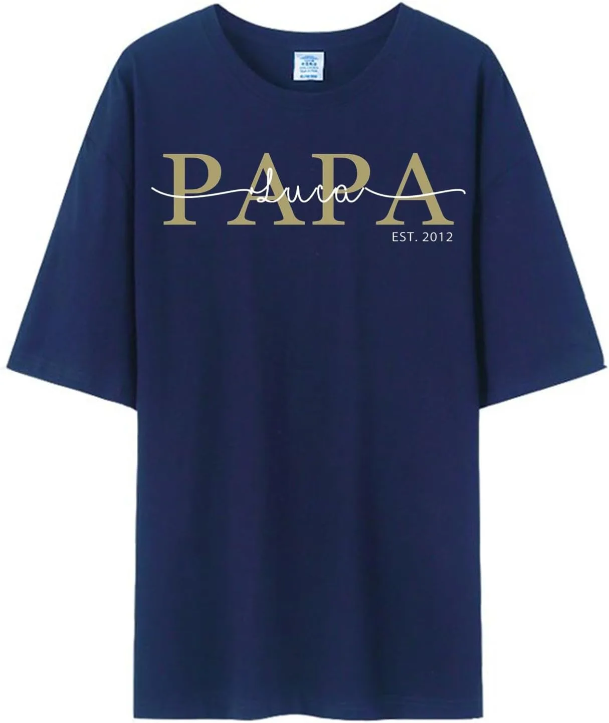 

Мужская футболка с принтом Casual для лета