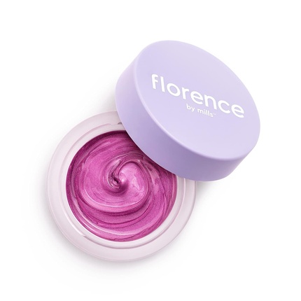 

Florence by Mills Mind Glowing Peel Off Mask Фиолетовая детоксицирующая маска для лица Уход за кожей Reset Веганская без жестокости