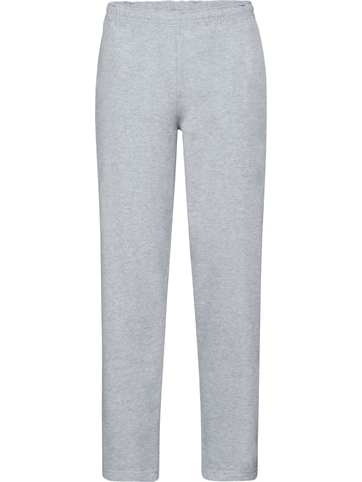 

Спортивные брюки унисекс, длинные, серого цвета Fruit of the Loom