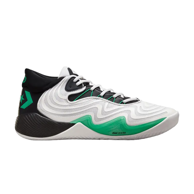

Кроссовки Converse All Star BB Shift CX White Black Apex Green, белый